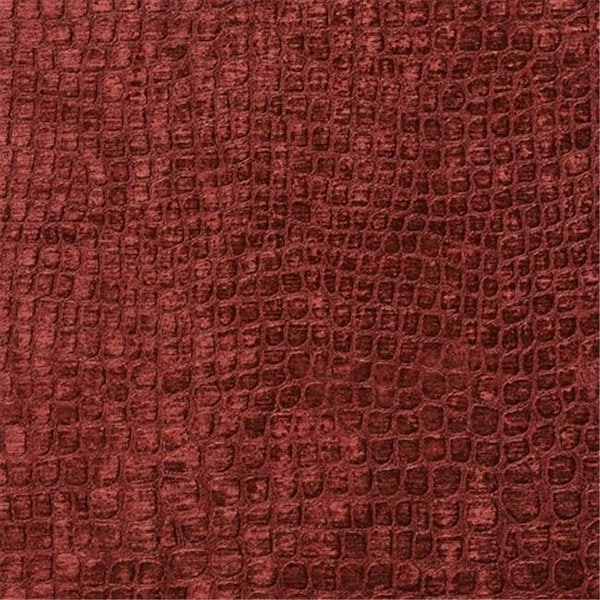 Designer Fabrics K0151T 54 in. Wide Burgundy Textured Alligator Shiny Woven Velvet Upholstery Fabric K0151T - main
